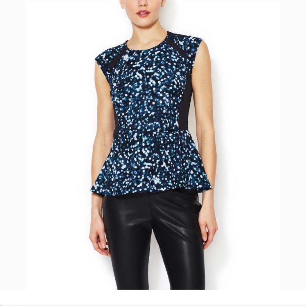 Rebecca taylor peplum top
